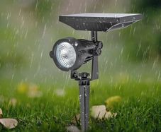 Solar Spike Light Warm White