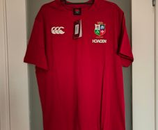 Canterbury British & Irish Lions Rugby 2024/25 Mens cotton T-Shirt