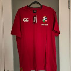 Canterbury British & Irish Lions Rugby 2024/25 Mens cotton T-Shirt