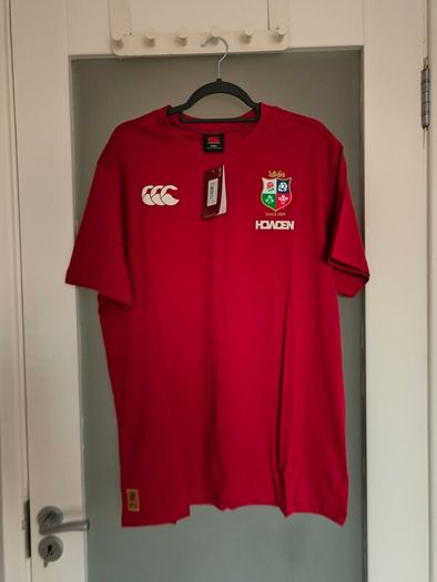Canterbury British & Irish Lions Rugby 2024/25 Mens cotton T-Shirt