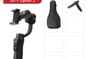 Original S5 3 Axis Gimbal Handheld Stabilizer For Video Record Vlog Live For Mobile Smartphone Action Camera Gopro