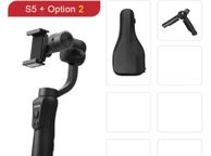 main image for ad Original S5 3 Axis Gimbal Handheld Stabilizer For Video Record Vlog Live For Mobile Smartphone Action Camera Gopro
