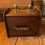 Edwardian oak coal box 34 x 33 x 44 cm Image 3