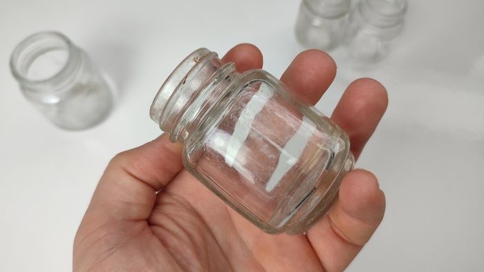 405 - Set of 4 Vintage Chesebrough New York Collectible Decorative Jars