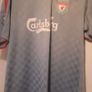 2009 Steven Gerrard Liverpool Away Jersey Old Trafford Heroics XL Image 2
