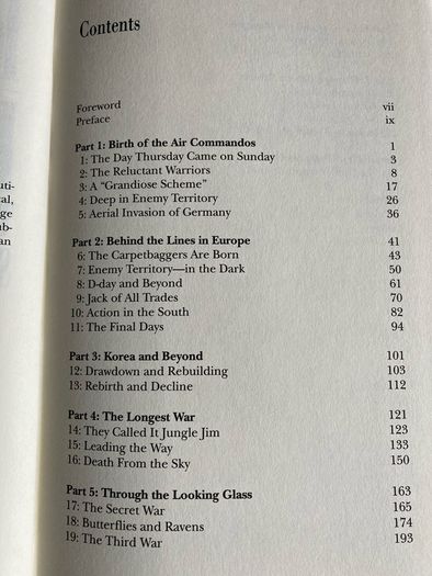 War Book 'From A Dark Sky,the story of U.S. air force special operations'