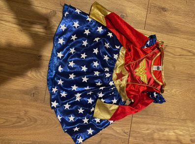 Wonder Woman Costume 3-4yrs