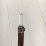 Twisted Spiral Wood Wand with Powerful Quartz Crystal Point & Agate Crystal Ball Image 8