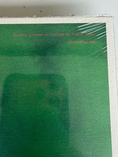 Dublin Loves Vinyl. Sealed albums.