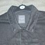 Black denim jacket men Image 2