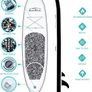 Inflatable 10x30x6 inch Ultra Light 16.7lbs SUP for All Skill Levels Everything Included with Stand Up Paddle Board Adj Paddle Pump ISUP Travel Backpack Leash Waterproof Bag (FREE POSTAGE) Image 6