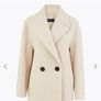 M&S Boucle Teddy Coat Image 3