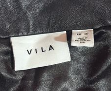midi 100% leather skirt