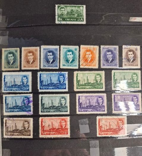stamps from Persia, Iran