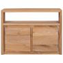 Sideboard 80x30x60 cm Solid Teak Wood Image 3