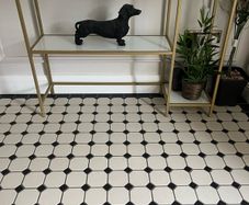 console hall table