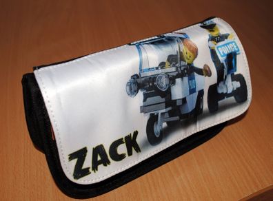 Lego police Minifigures Personalized Pencil Case Make up bag with your own name on it! / back to school stationery
