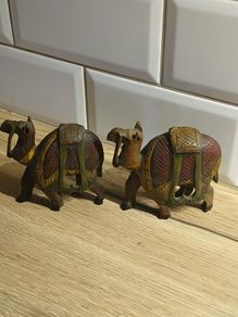 2 Hand-Crafted Camels