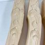 Hand Carved oak table legs. Set of 4. Quality. Brand new Image 4