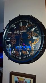 Champ Elysees Industrial wall clock