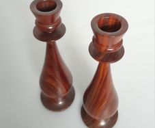 Candlesticks - Holders - Nordic - Pair Of