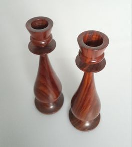 Candlesticks - Holders - Nordic - Pair Of