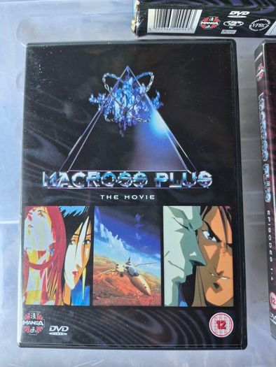 Macross Plus, The Movie + EP 1-4 DVD Pal