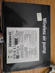 Cordless tyre inflator