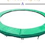Trampoline Spring Cover, Safety Trampoline Pad Replacement Image 3