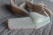 Silver New Look Shoes  Size 8