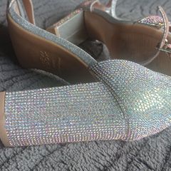 Silver New Look Shoes  Size 8