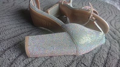 Silver New Look Shoes  Size 8