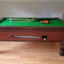 supreme prince 7x4 pool table,  just covered Image 2
