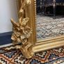 Ornate French-Style Large Gilt Wood Mirror Image 2