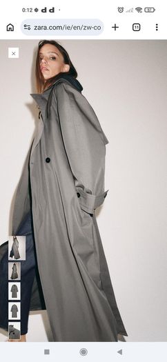 Zara trench coat