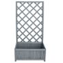 Trellis Planter 30x70x135 cm Solid Firwood Image 2