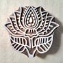 Beautiful Wooden Handmade Printing Block Stamp Block Decorative Textiles Crafts Tattoo 5cm Image 3