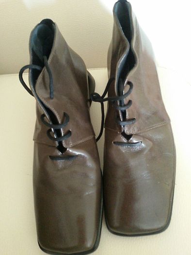 Dark green ankle boots size 35