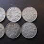 Great Britain.George V. 8 Silver@6 pence (1928-1933) Image 6