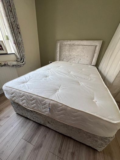 Double bed & mattress