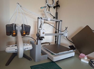 Bambu Lab A1 Combo + AMS Lite  Huge Filament & Ac