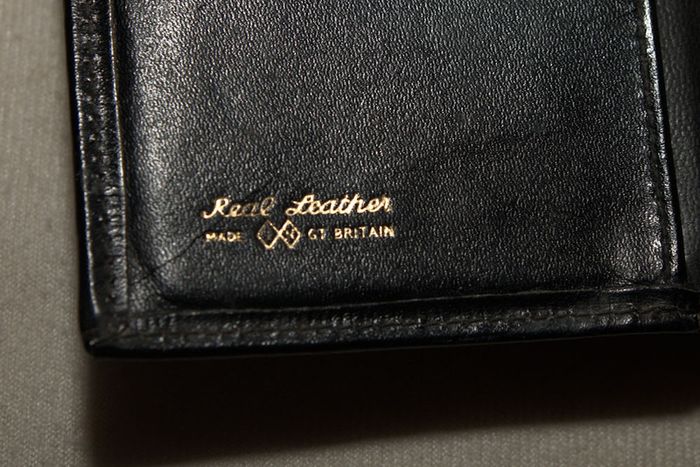 Black Leather Purse