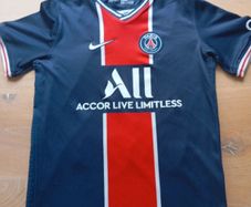 Nike Paris Saint-Germain Mbappe 2020/21 Home Football Shirt