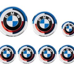 Full set of BMW caps/badges - FREE POST