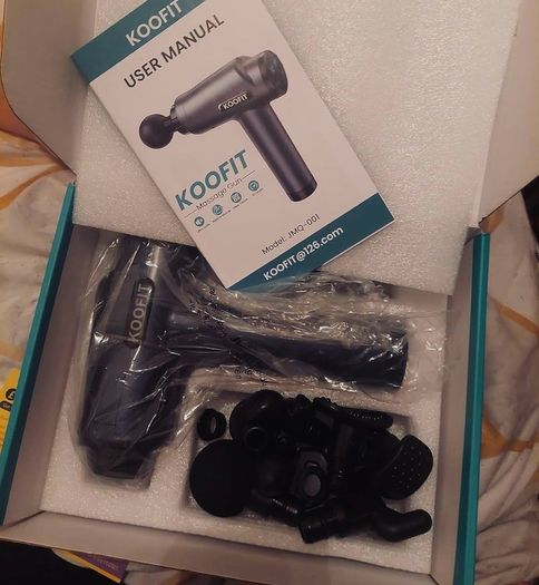 NEW SALE | Massage Gun, Powerful Massage Gun Deep Tissue Massager, 30 Speeds Muscle Massage Gun with 8 Heads, LCD Display