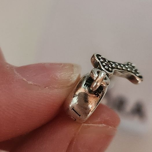 Pandora charms x2 (dog)