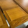 Farmhouse Oak Dining Table Extendable Ex Display Excellent Image 6