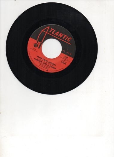 Emerson Lake And Palmer Fanfare For The Common Man 1977 Us Pressing Single