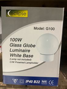 bathroom globe light