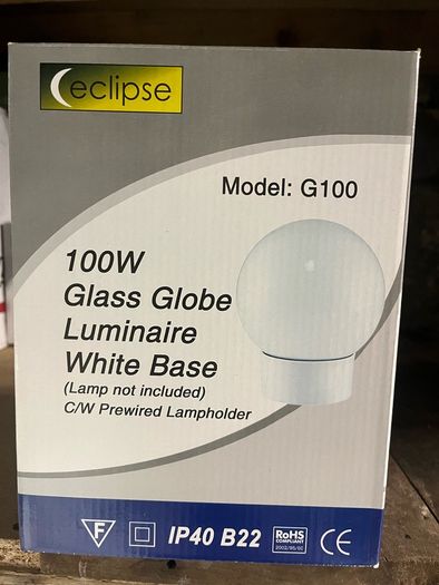 bathroom globe light